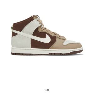 Nike Dunk High “Light Chocolate”